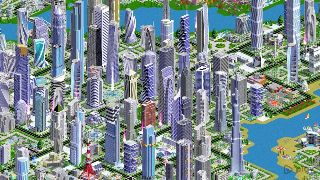 Designer City 2: игра, где нужно построить город screenshot