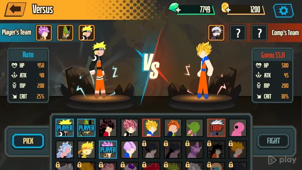 Stickman Dragon Fight - Super screenshot