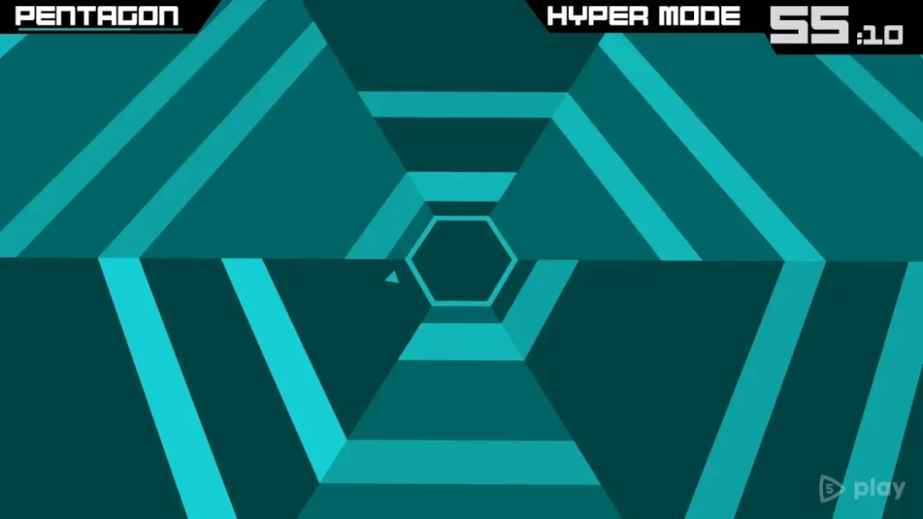 Super Hexagon screenshot