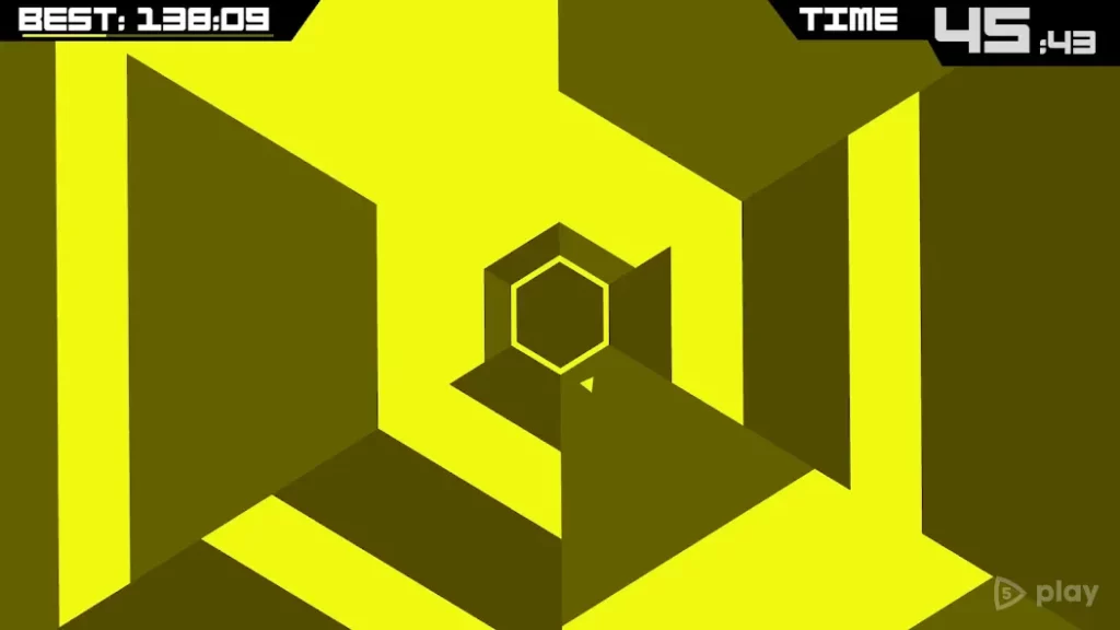 Super Hexagon screenshot