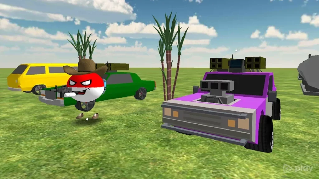 Memes Wars multiplayer sandbox screenshot