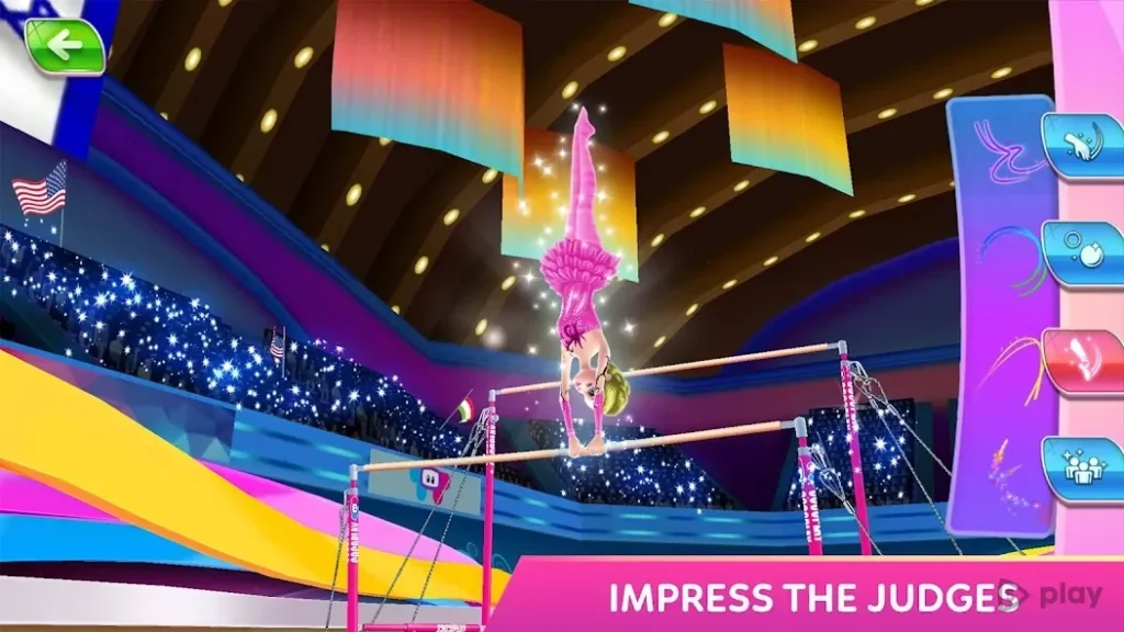 Знаменитая гимнастка screenshot