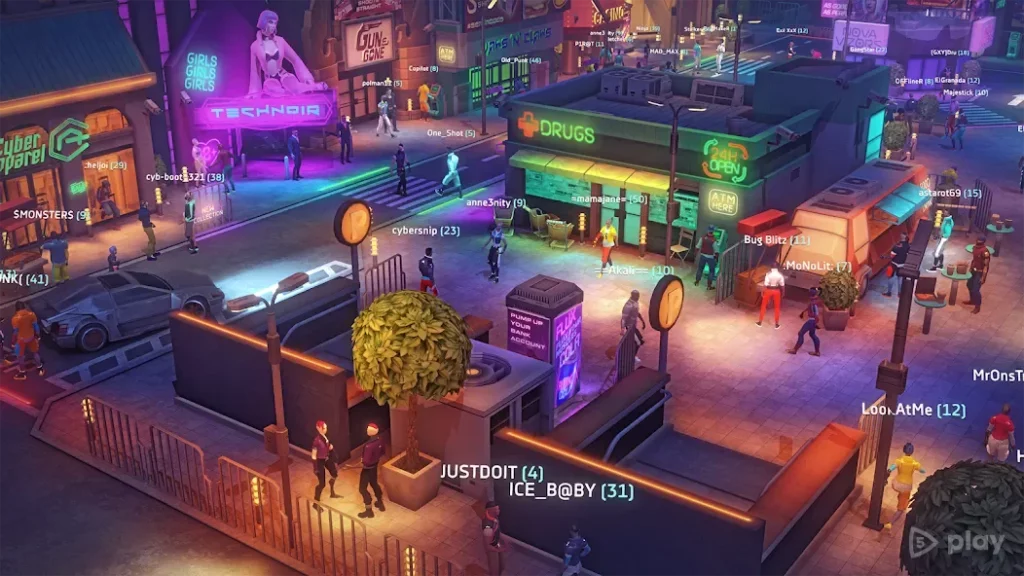 Cyberika: Киберпанк RPG screenshot