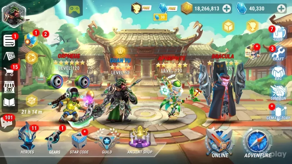 Heroes Infinity Premium screenshot