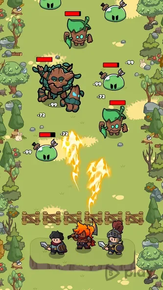 Hero Quest: Idle RPG War Game screenshot