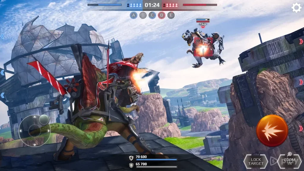 Jurassic Monster World: Dinosaur War 3D FPS screenshot
