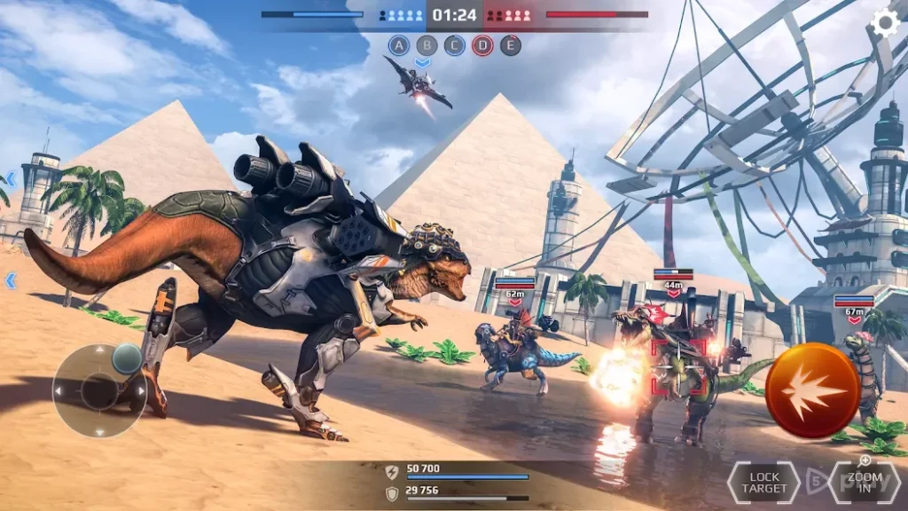 Jurassic Monster World: Dinosaur War 3D FPS screenshot