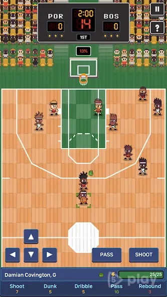 Hoop League Tactics screenshot