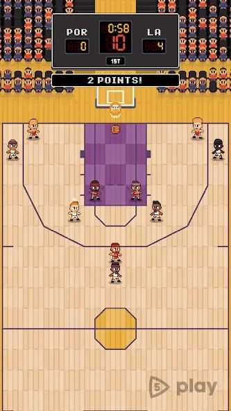 Hoop League Tactics screenshot