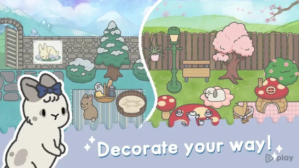 Bunny Haven - Cute Cafe screenshot