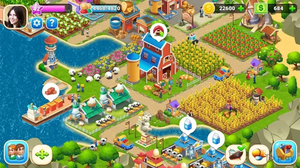 Farm City : Farming & City Building screenshot