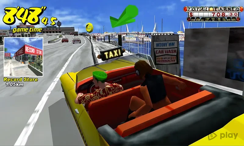 Crazy Taxi Classic screenshot