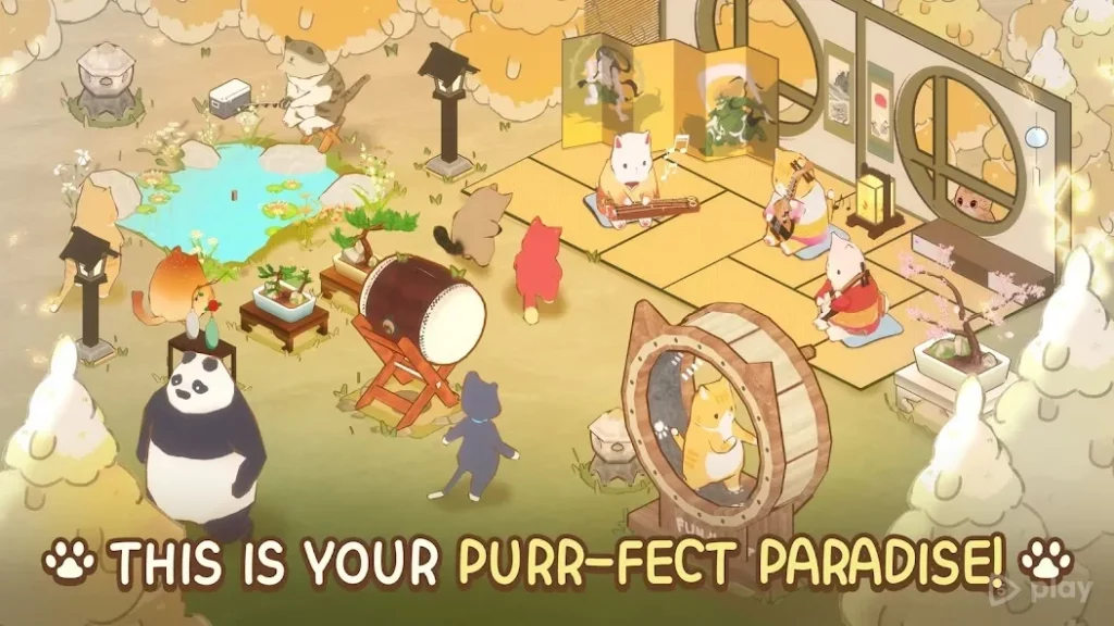 Cat Garden - Food Party Tycoon screenshot