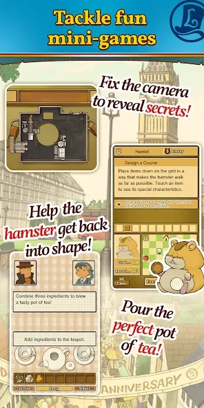 Layton: Pandora's Box in HD screenshot
