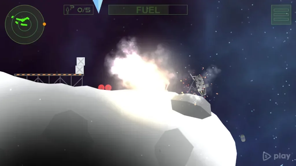 Lunar Rescue Mission Pro screenshot