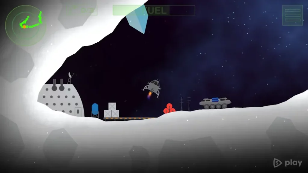Lunar Rescue Mission Pro screenshot
