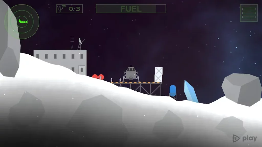 Lunar Rescue Mission Pro screenshot