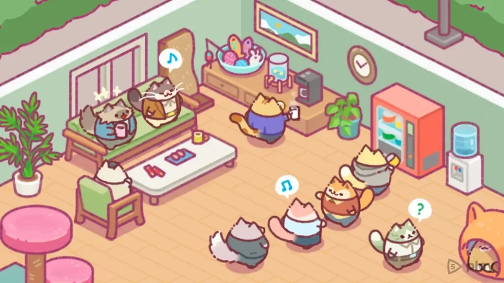 Office Cat: Idle Tycoon Game screenshot