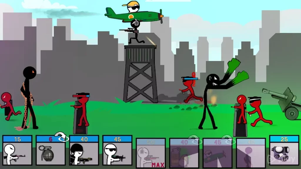 Stickman Army: битва наследия мировой войны screenshot