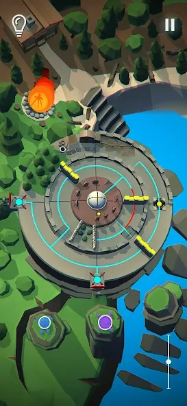 SPHAZE: Sci-fi puzzle game screenshot
