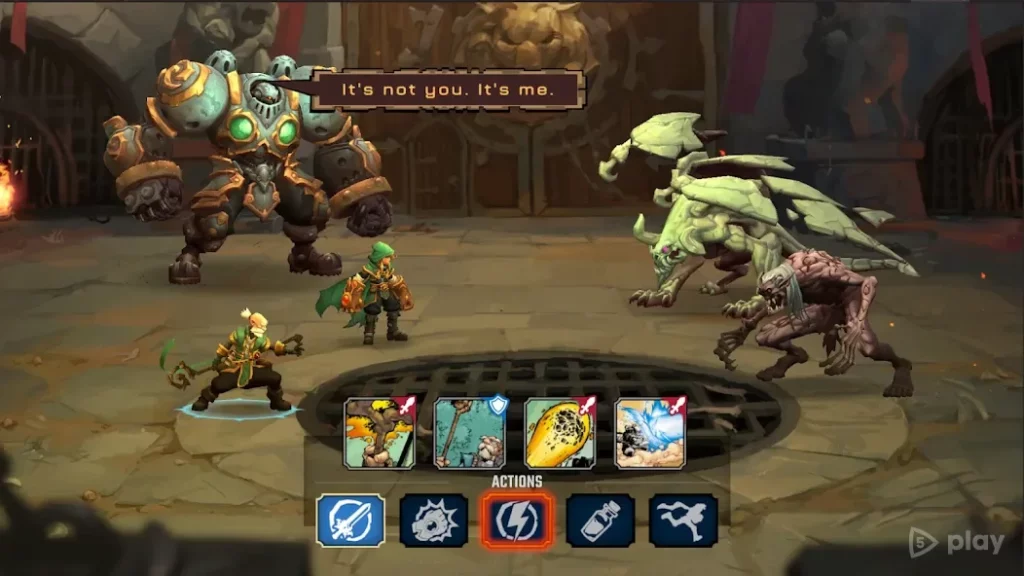 Crunchyroll Battle Chasers screenshot