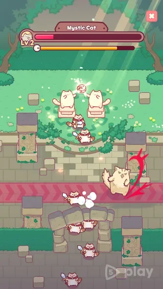 Храбрые котики! screenshot