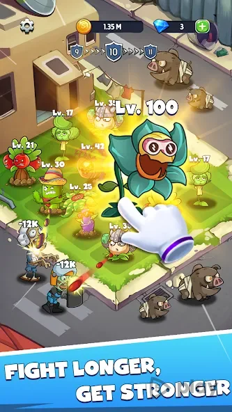 Merge Plants: Zombie Defense screenshot