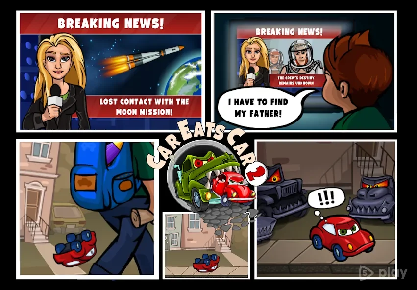 Car Eats Car 2 screenshot