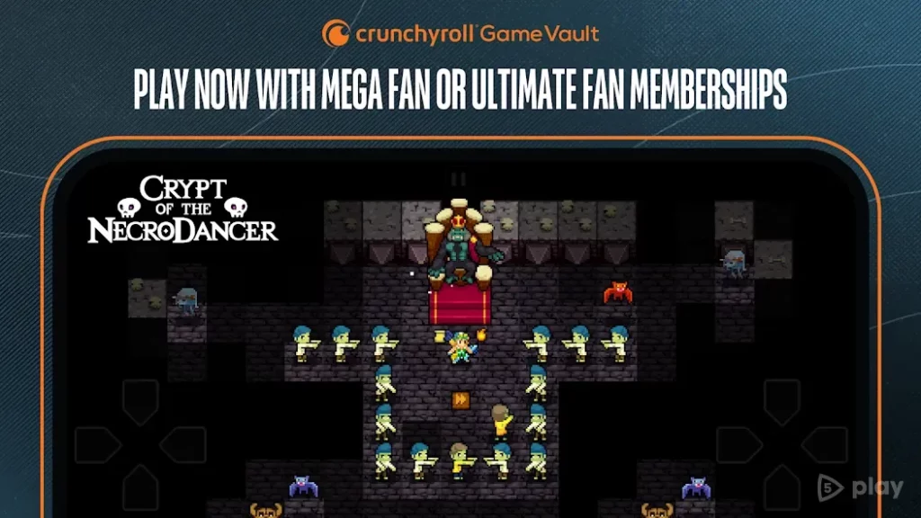 Crunchyroll: NecroDancer screenshot
