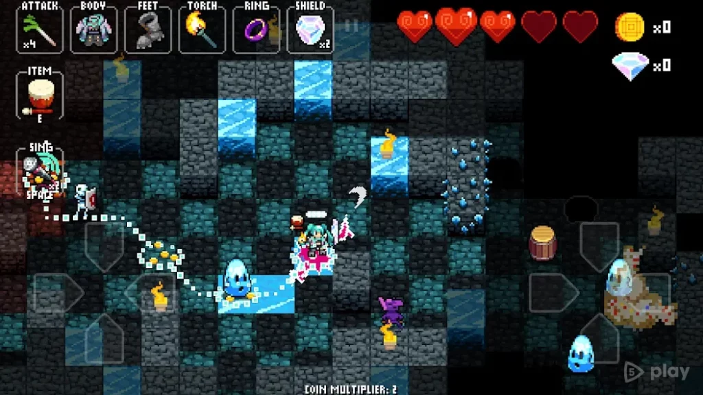 Crunchyroll: NecroDancer screenshot