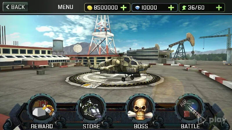 Вертолетная атака 3D screenshot