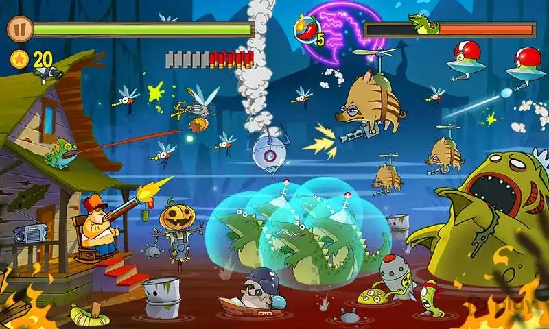 Swamp Attack screenshot