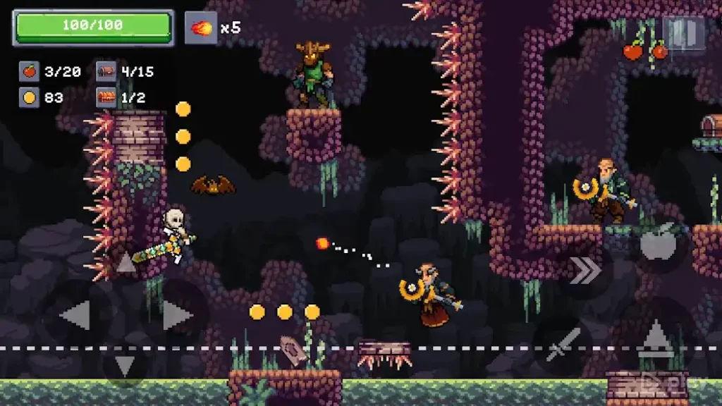 Apple Knight 2: Action Game screenshot