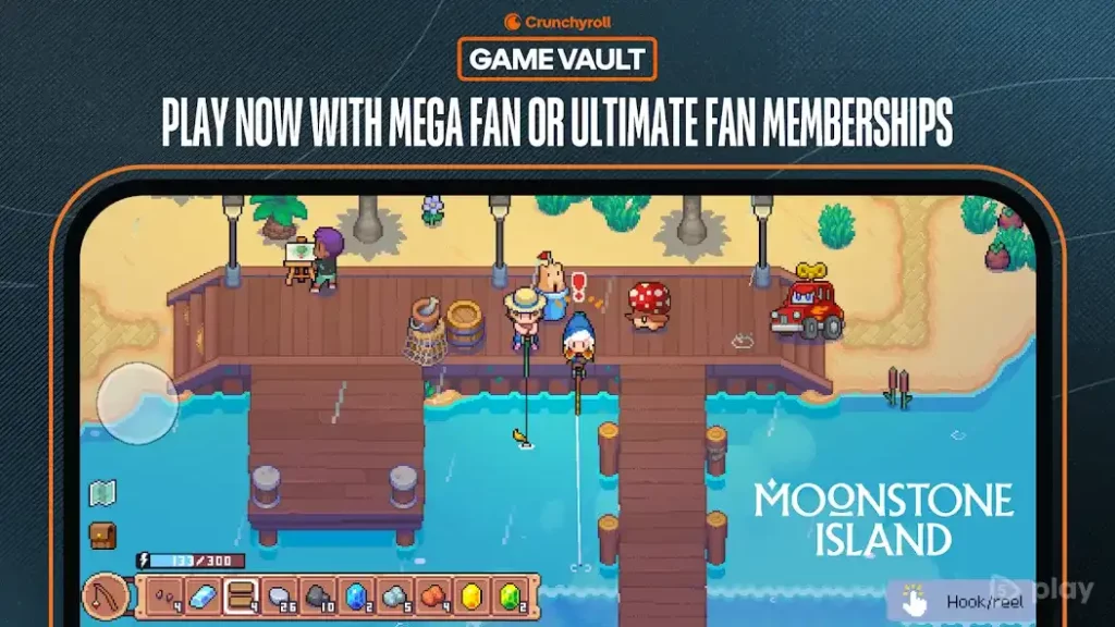 Crunchyroll: Moonstone Island screenshot