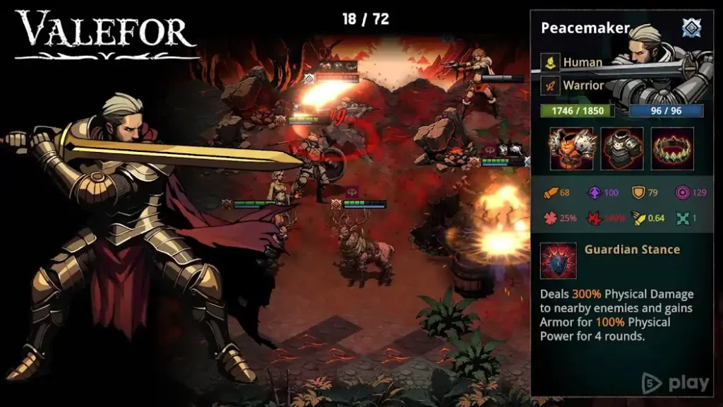 Valefor: Roguelike Tactics screenshot