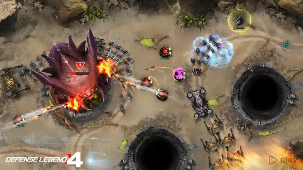 Defense Legend 4: Sci-Fi Tower defense screenshot