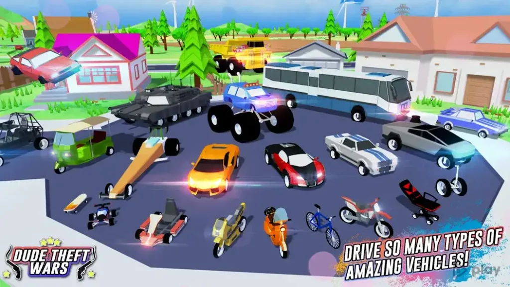 Dude Theft Wars Offline & Online Multiplayer Games screenshot
