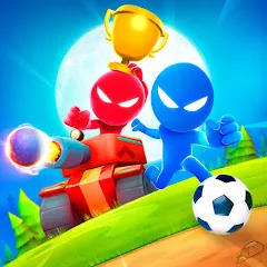 Stickman Party Мини Игры 2 3 4 icon