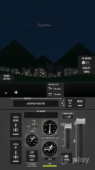 Flight Simulator 2d - realistic sandbox simulation screenshot