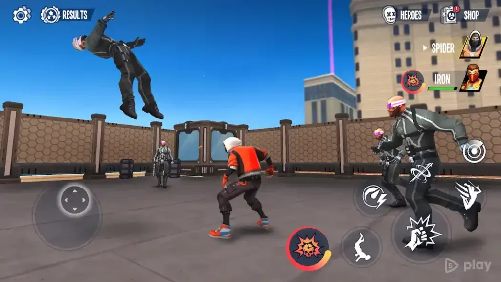 Spider Fighter 3: Action Game screenshot