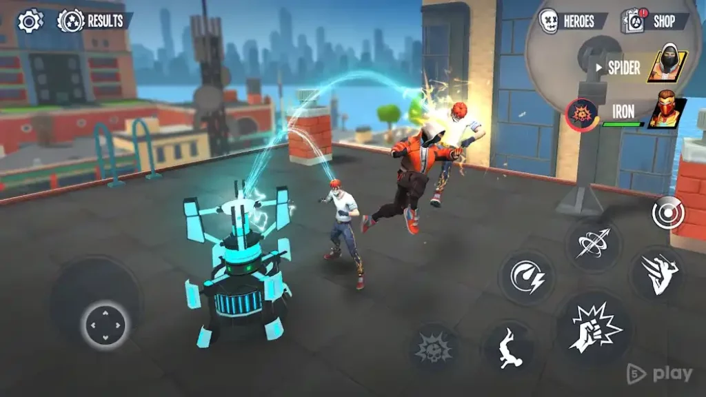 Spider Fighter 3: Action Game screenshot