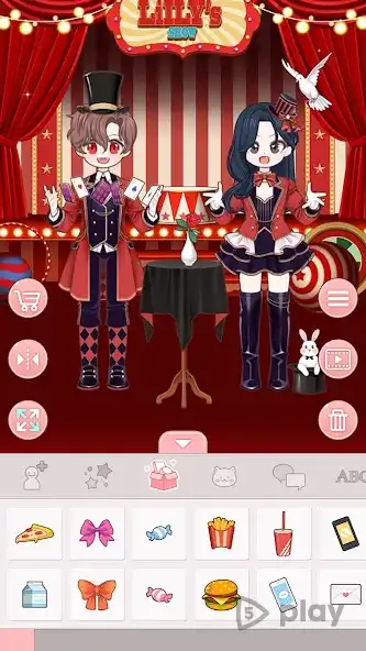 Стиль Лили : Игра-одевалка screenshot