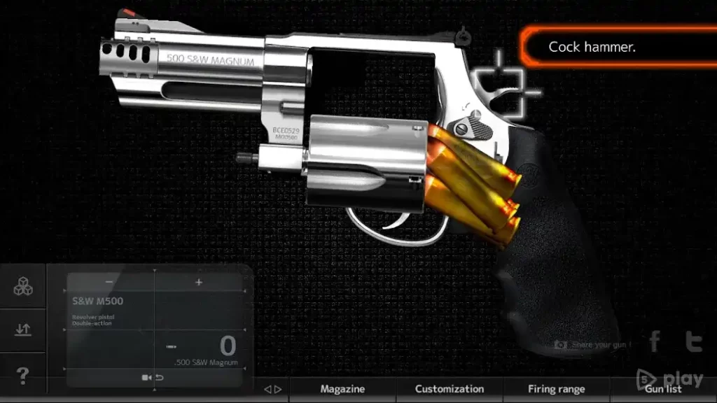 Magnum 3.0 Gun Custom Simulator screenshot