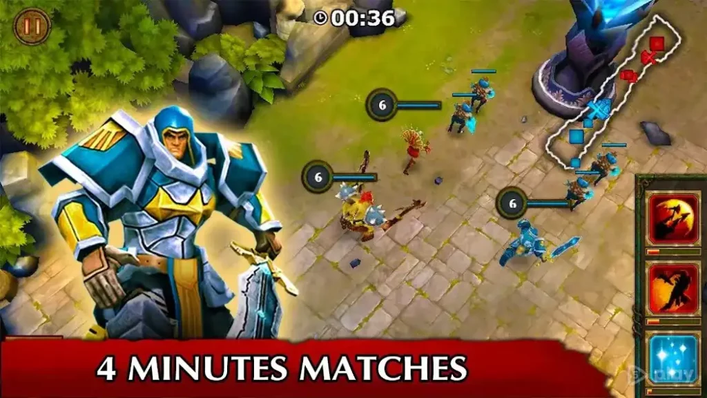 Legendary Heroes MOBA screenshot