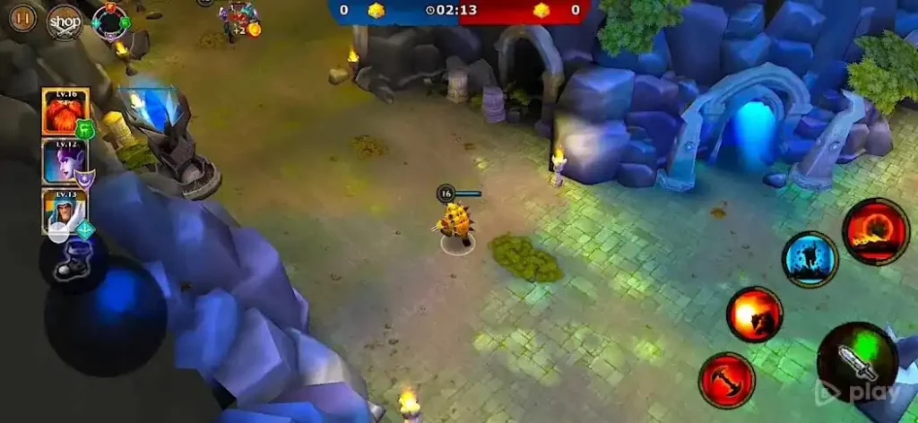Legendary Heroes MOBA screenshot