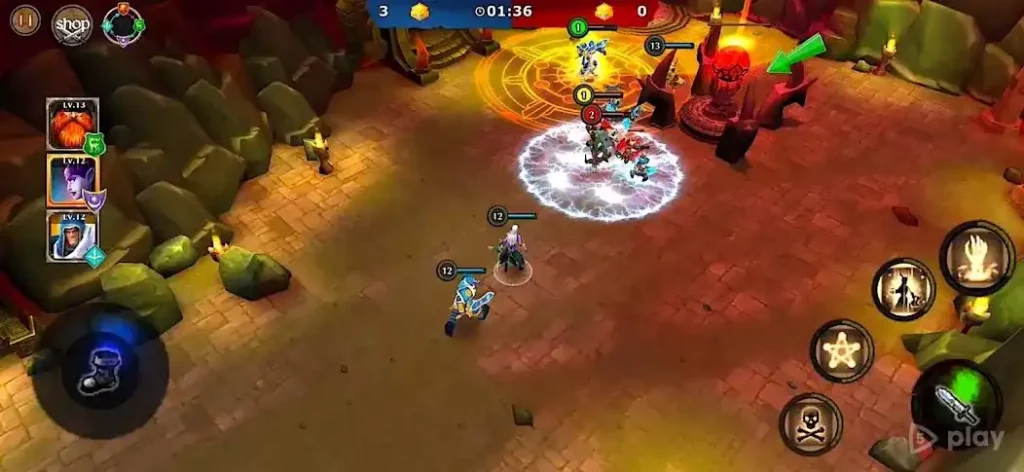 Legendary Heroes MOBA screenshot