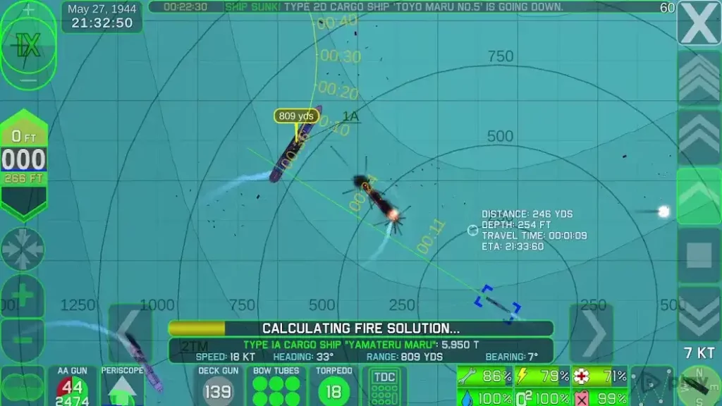 Crash Dive 2: The Silent Service screenshot