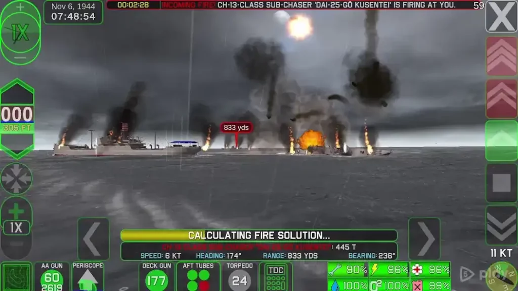 Crash Dive 2: The Silent Service screenshot