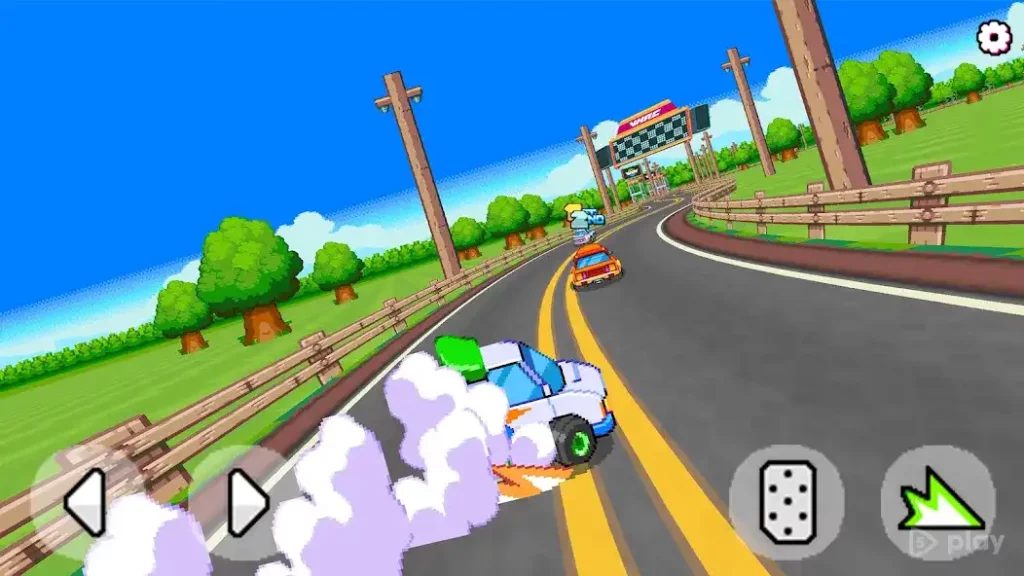Crunchyroll Victory Heat Rally screenshot