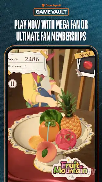 Crunchyroll: Fruit Mountain screenshot